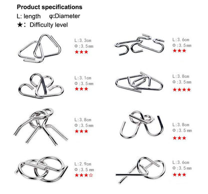 🔥Last Day Promotion - Creative Metal Puzzle Ring 50% Off