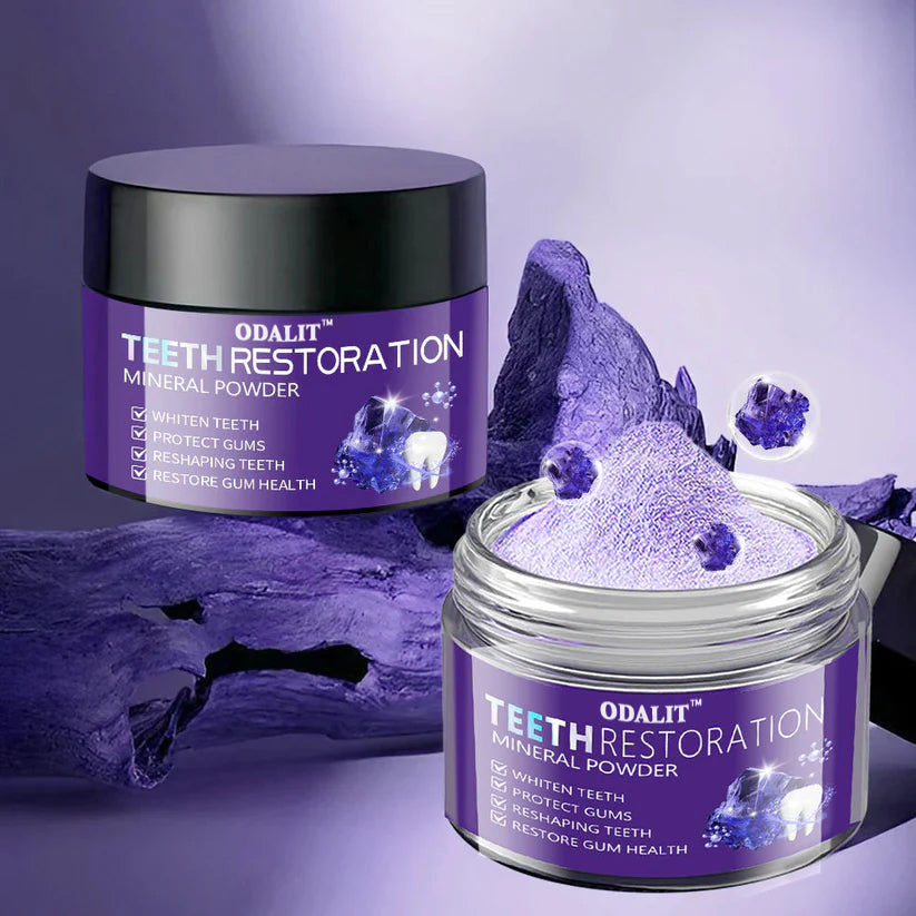 🎁Flash Sale - Don’t Miss Out - ODALIT™ TeethRestoration Mineral Powder🦷(ADA recommended)👩‍⚕️(Treats periodontitis and mouth ulcers, prevents tooth loss, and repairs gum recession)
