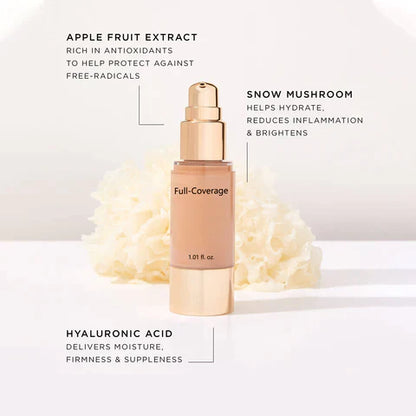 Full-Coverage Foundation~Photo-ready foundation look in seconds