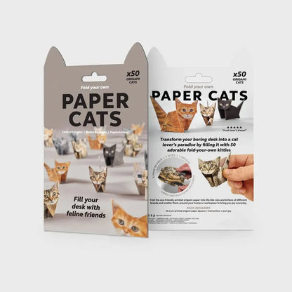 Buy More Save More😻✨Easy DIY Paper Cats Kit | Guided Lines & Instructions Included