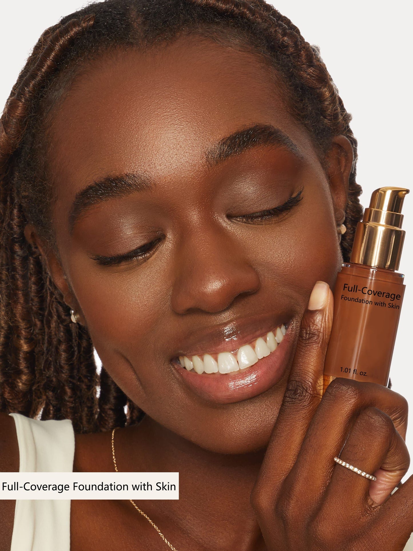 Full-Coverage Foundation~Photo-ready foundation look in seconds