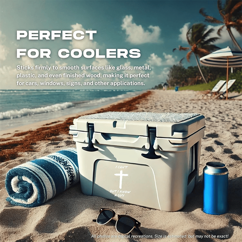 I Can't, But I Know A Guy - Christian Jesus Cross Car