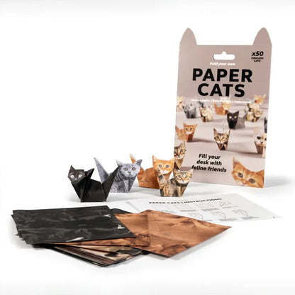 Buy More Save More😻✨Easy DIY Paper Cats Kit | Guided Lines & Instructions Included