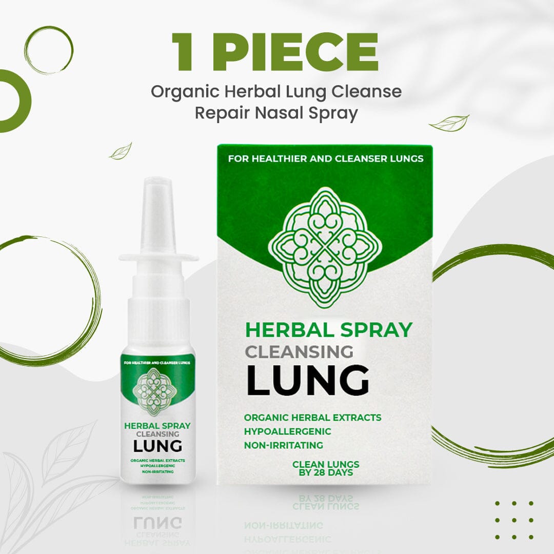 Organic Herbal Lung Cleanse Repair Nasal Spray