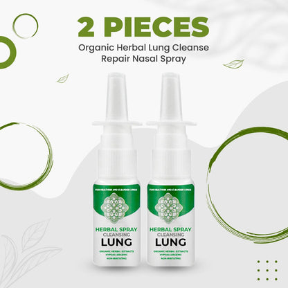 Organic Herbal Lung Cleanse Repair Nasal Spray