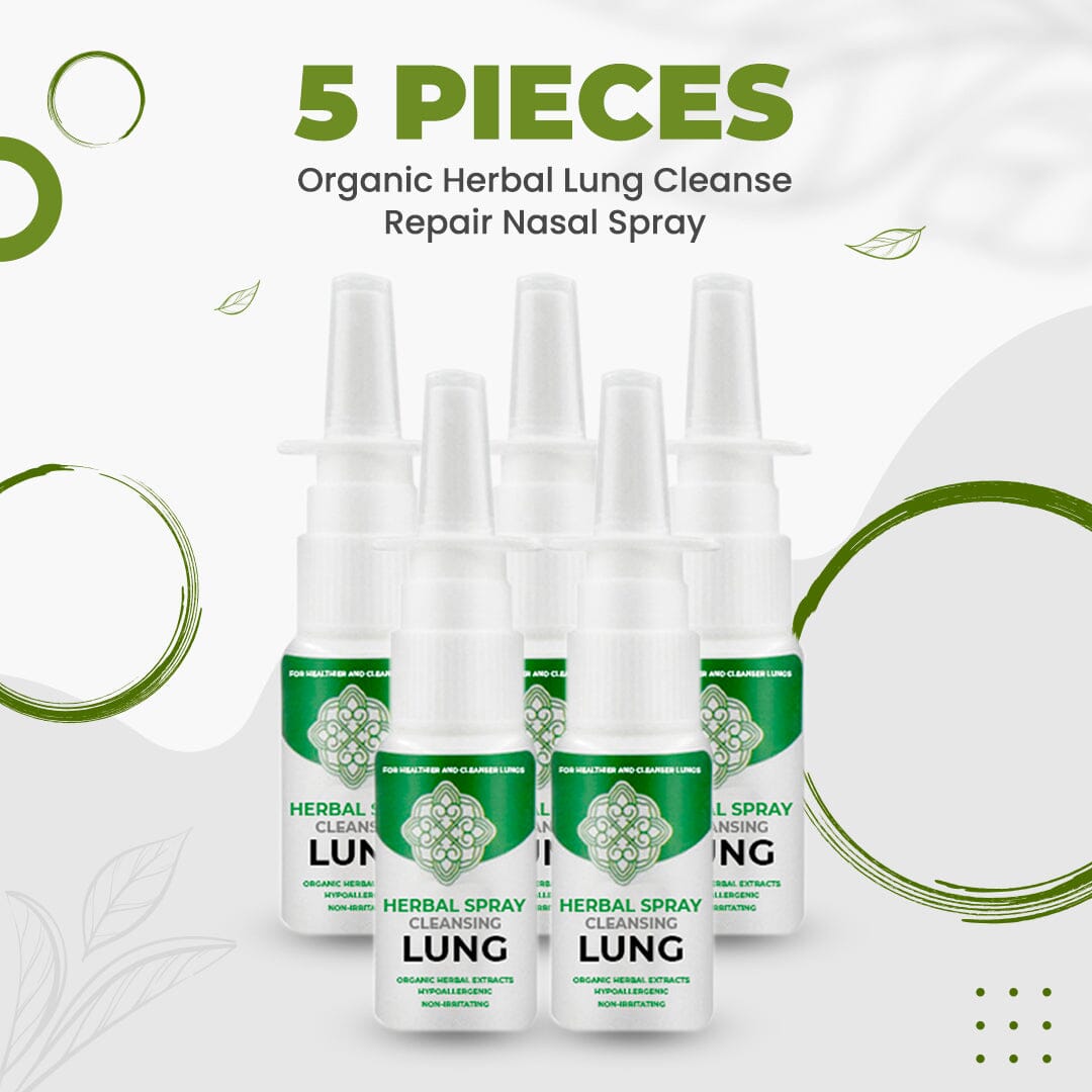 Organic Herbal Lung Cleanse Repair Nasal Spray