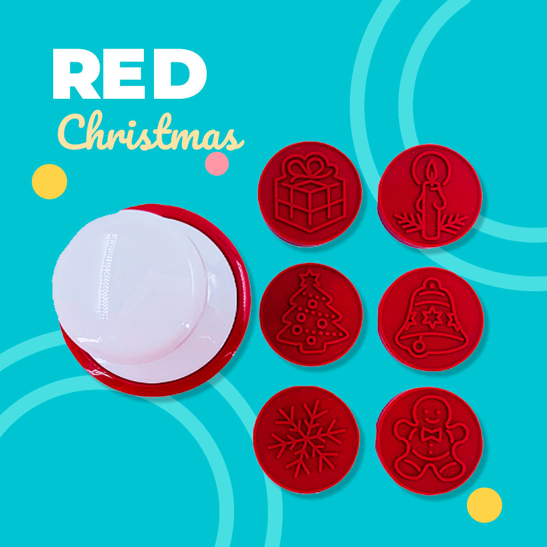 Non-Stick Cookie Stamp & Cutter Set