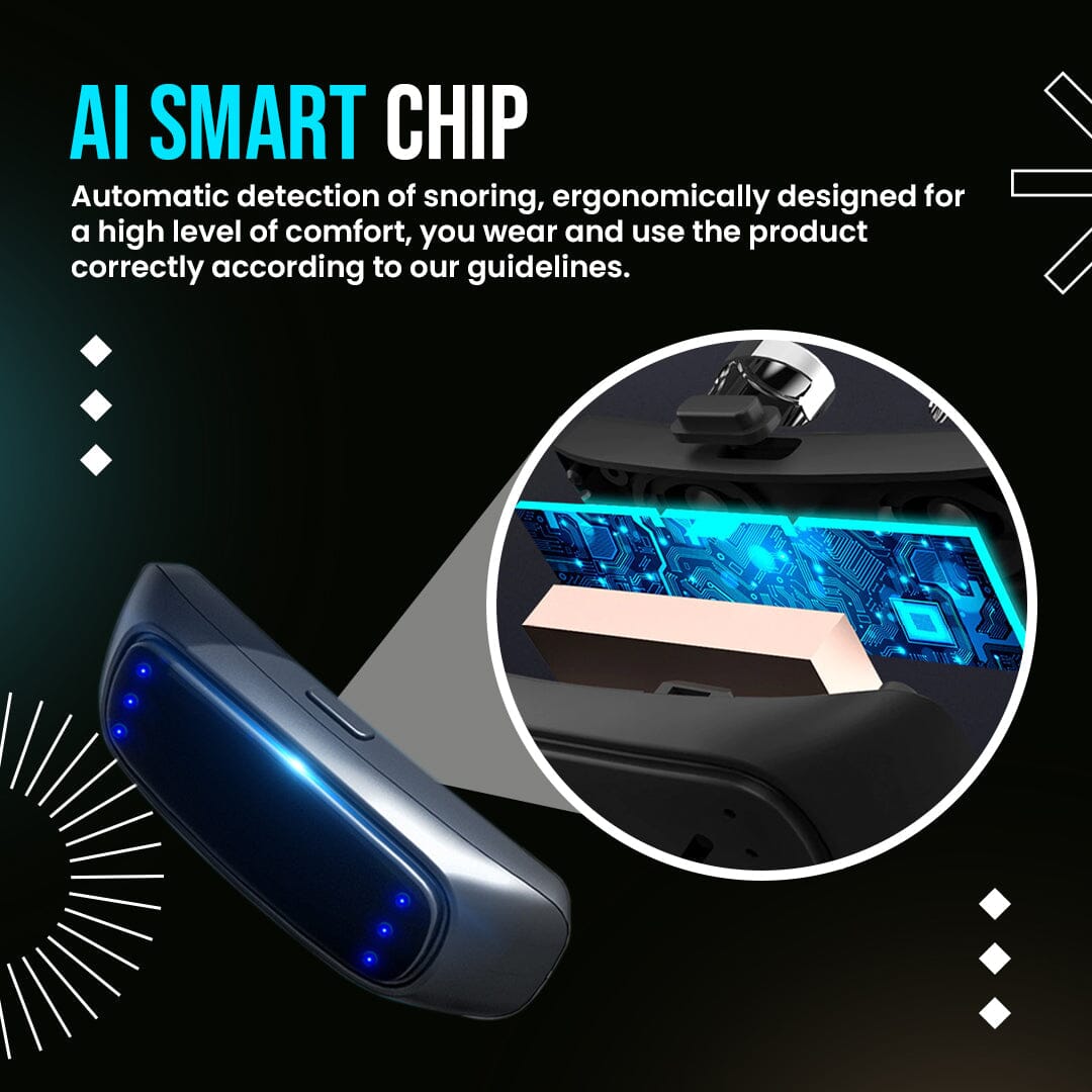 SleepPro™ Smart EMS Anti Snoring Device