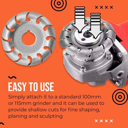 12-Teeth Wood Shaping Disc