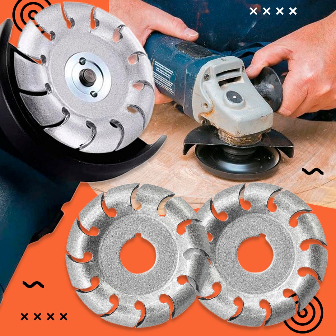 12-Teeth Wood Shaping Disc
