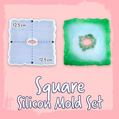 Crystal Cup Mat Silicon Mold