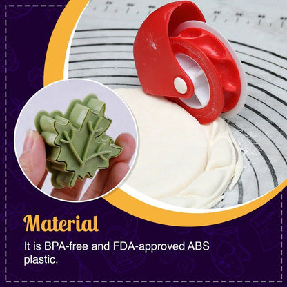 Pie Crust Wheel Cutter & Decorator Set