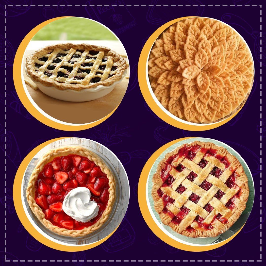 Pie Crust Wheel Cutter & Decorator Set