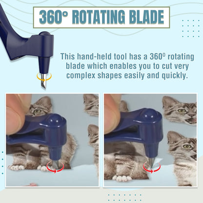 360° Rotating Craft Cutting Tool