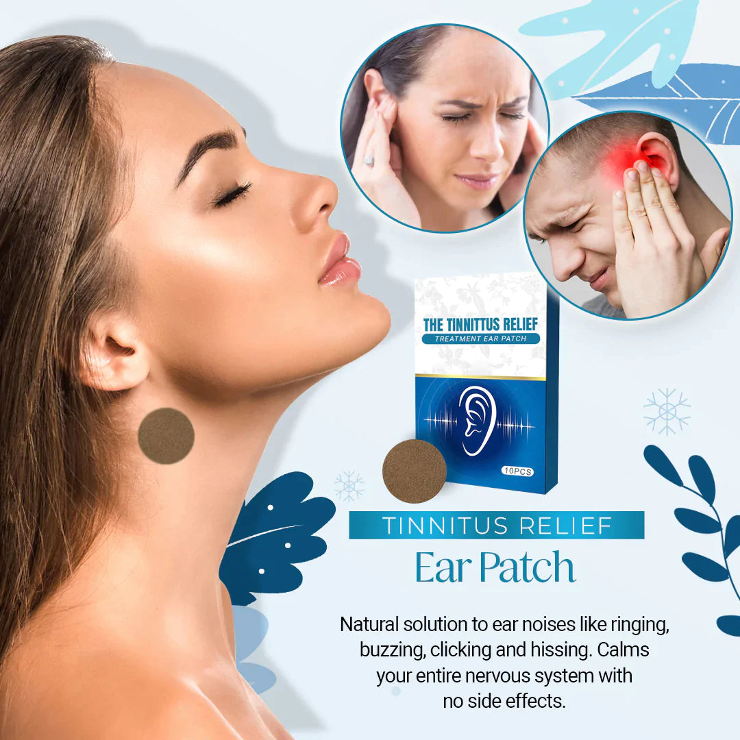 HushPro™ Tinnitus Relief Treatment Organic Ear Patch